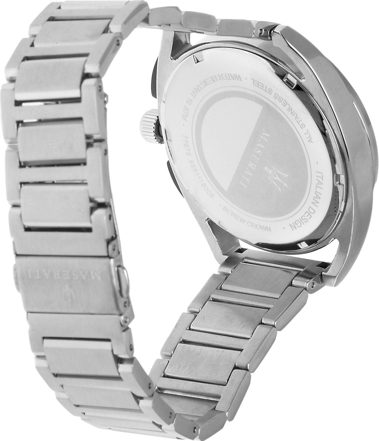 Maserati Trimarano Chronograph Silver/Blue Dial Menβs Watch R8873632001 - Watch
