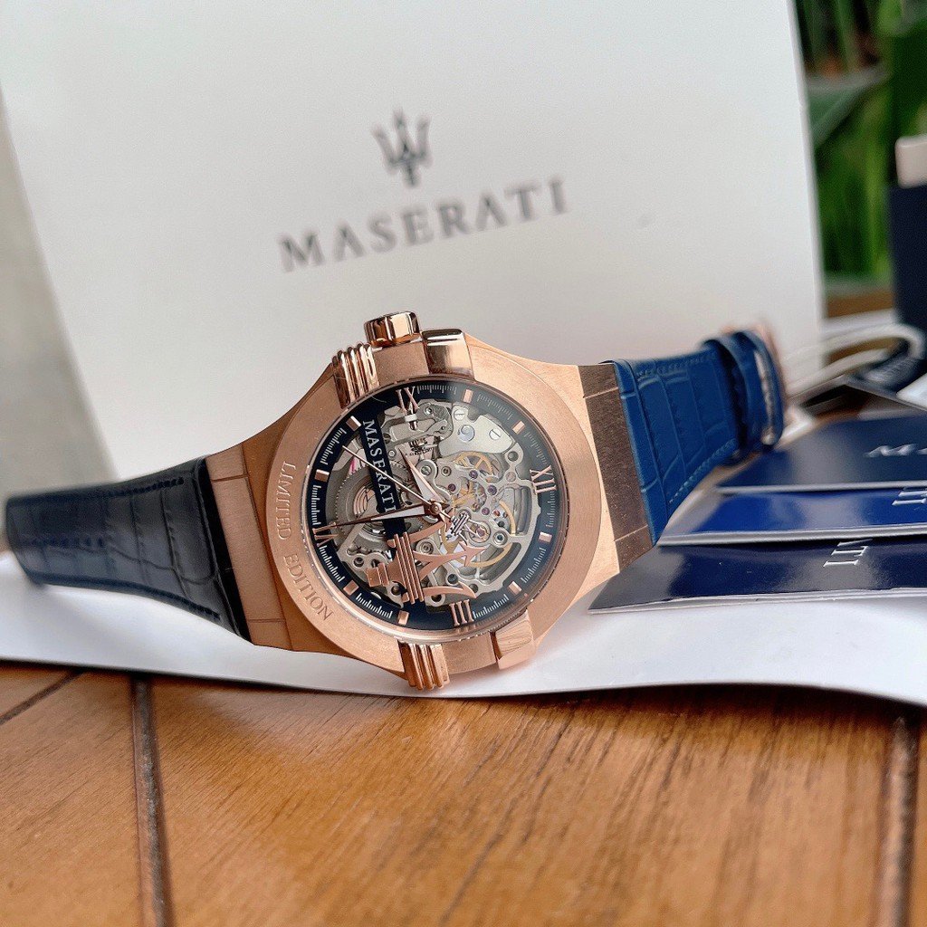 Maserati Watch Automatic Skeleton Rose-Gold Men's Watch R8821108022