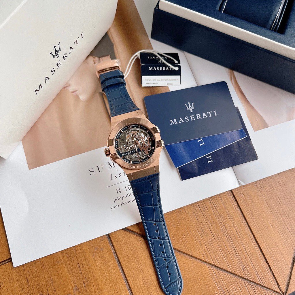 Maserati Watch Automatic Skeleton Rose-Gold Men's Watch R8821108022