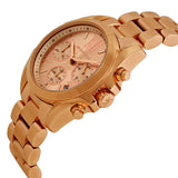 Michael Kors Bradshaw Chronograph Rose Dial Watch MK5799