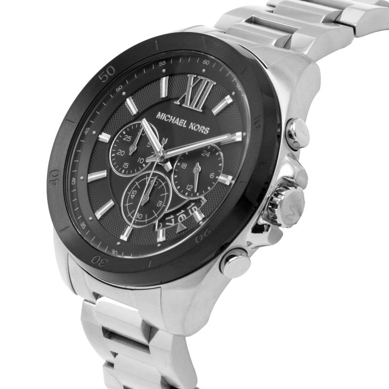 Michael Kors Brecken Chronograph Quartz Black Dial Menβs Watch MK8847 - Watch