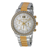 Michael Kors Brinkley Chronograpgh Silver Dial Ladies Watch MK6188 - BigDaddy Watches