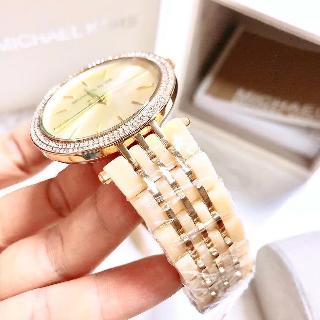 Michael Kors Darci Gold Dial Ladies Watch MK4325