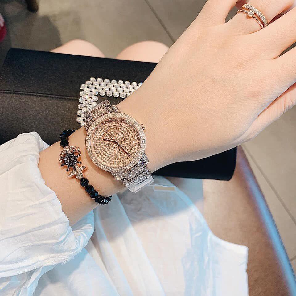 Michael Kors Darci Pave Crystal Rose Gold Womenβs Watch MK6548 - Watch