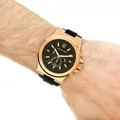 Michael Kors Dylan Chronograph Black Dial Menβs Watch MK8184 - Watch