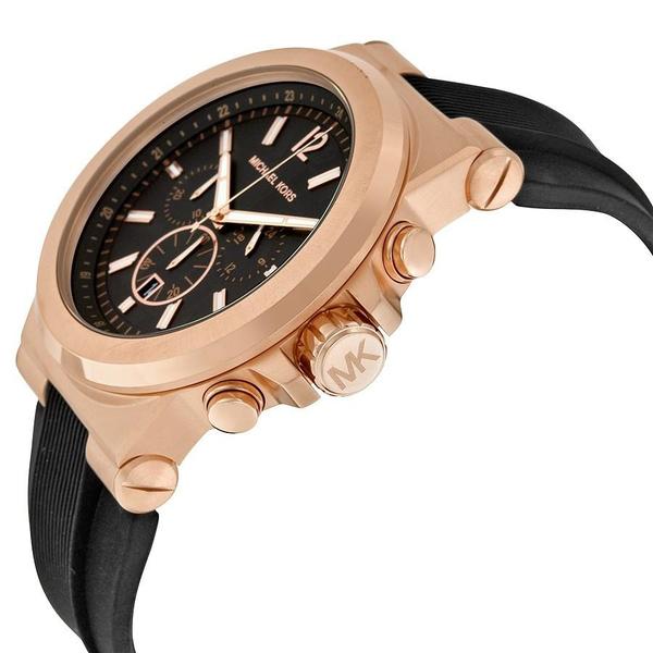 Michael Kors Dylan Chronograph Black Dial Menβs Watch MK8184 - Watch