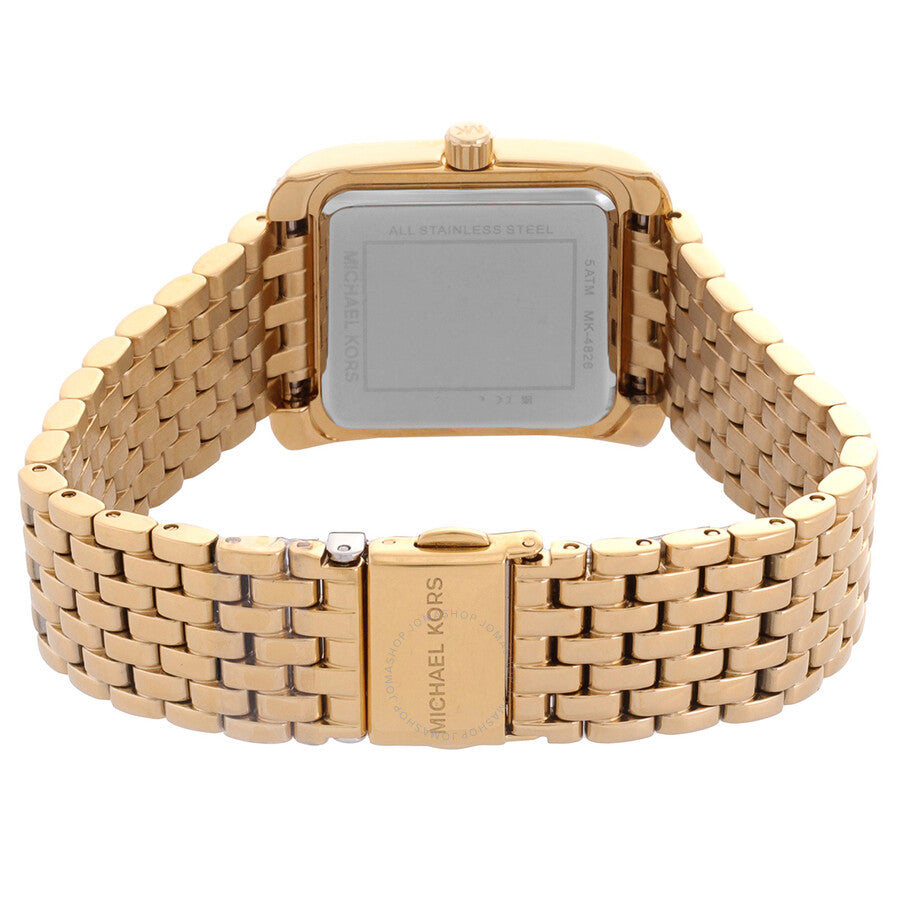 Michael Kors Emery Quartz Crystal White Dial Ladies Watch MK4826 - The Watches Men & Co #3
