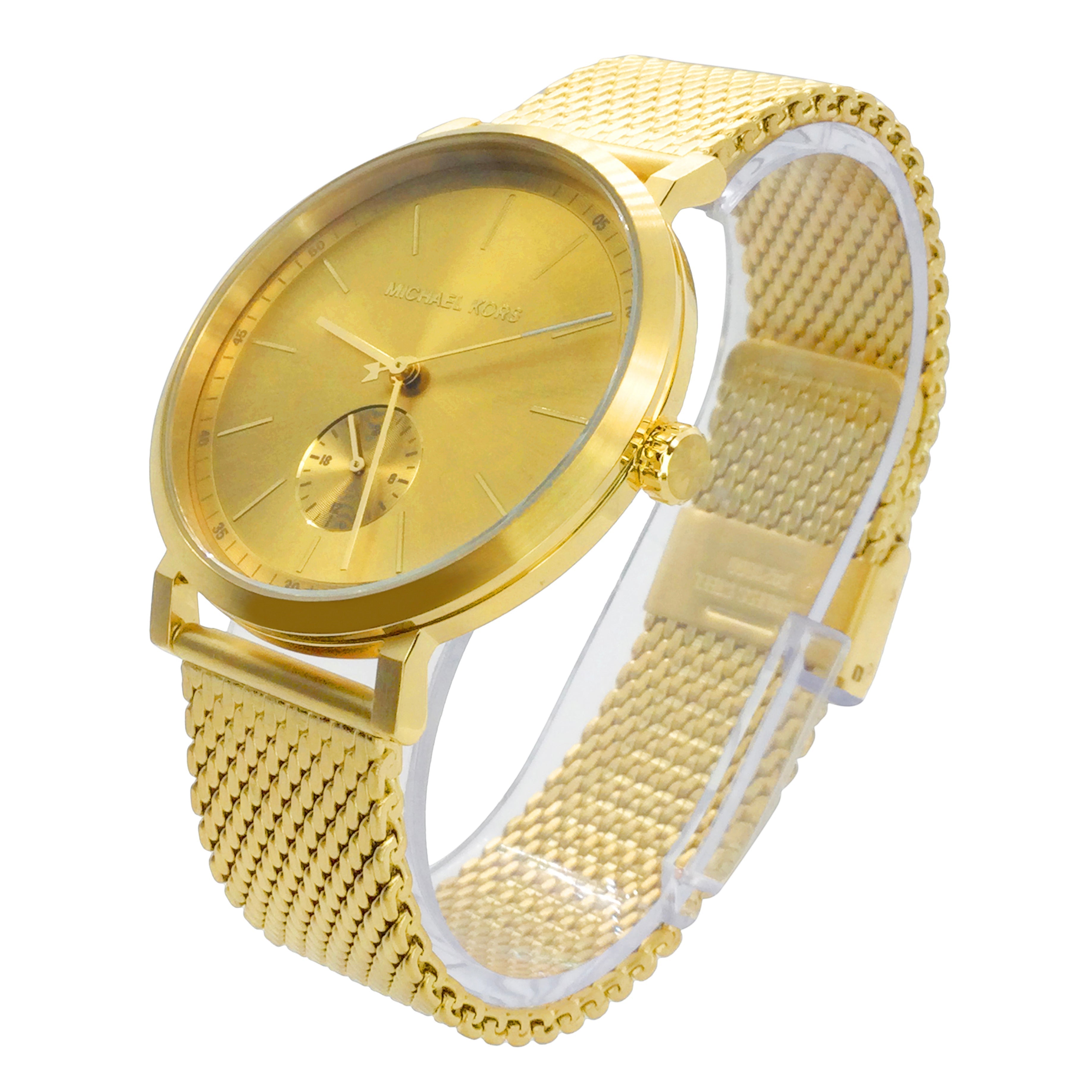 Michael Kors Irving Gold Mesh Womenβs Watch MK8741 - Watch