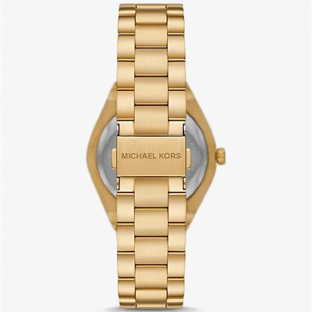 Michael Kors Lennox Three-Hand Gold Women's Watch - MK7289