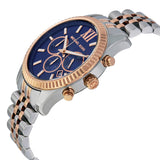 Michael Kors Lexington Chronograph Navy Dial Unisex Watch MK8412