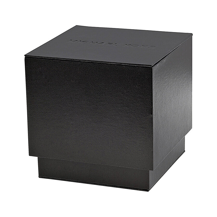 Michael Kors watch box packaging in black