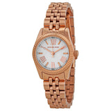 Michael Kors Lexington White Dial Rose Gold-tone Ladies Watch MK3230 - BigDaddy Watches