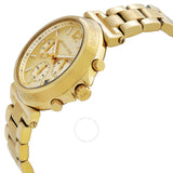 Michael Kors Maren Chronograph Quartz Gold Dial Ladies Watch MK7493 - Big Daddy Watches #2