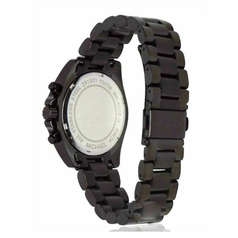 Michael Kors Mini Bradshaw All Black Womenβs Watch MK6058 - Watch