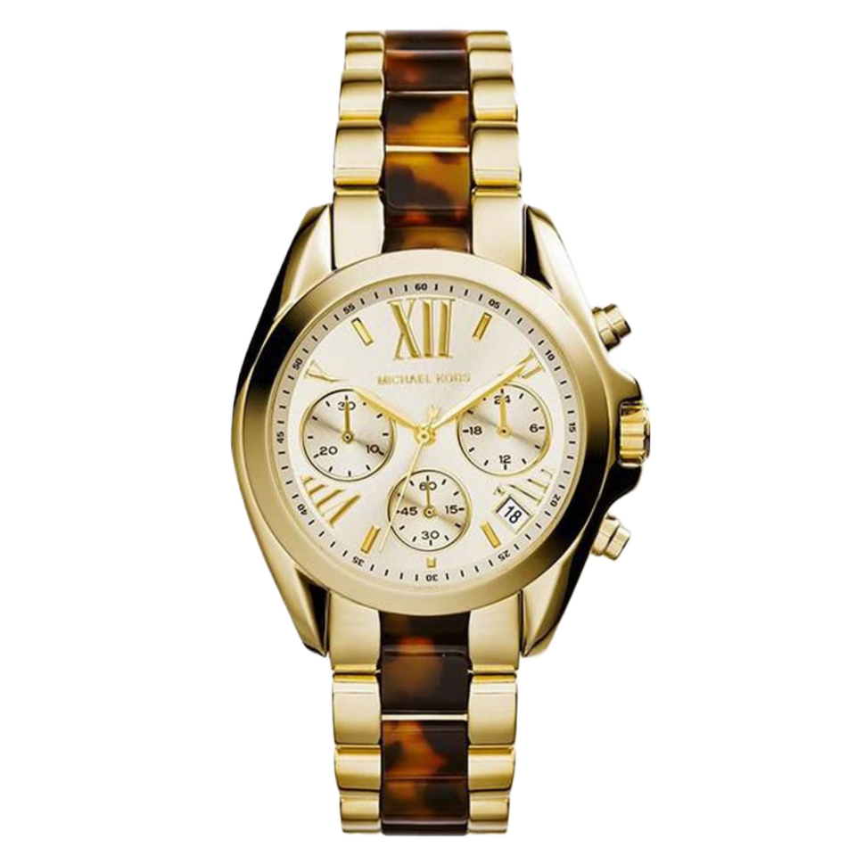 Michael Kors Mini Bradshaw Two Tone Womenβs Watch MK5973 - Watch