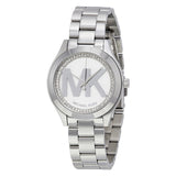 Michael Kors Mini Slim Runway Silver Dial Ladies Watch MK3548 - BigDaddy Watches