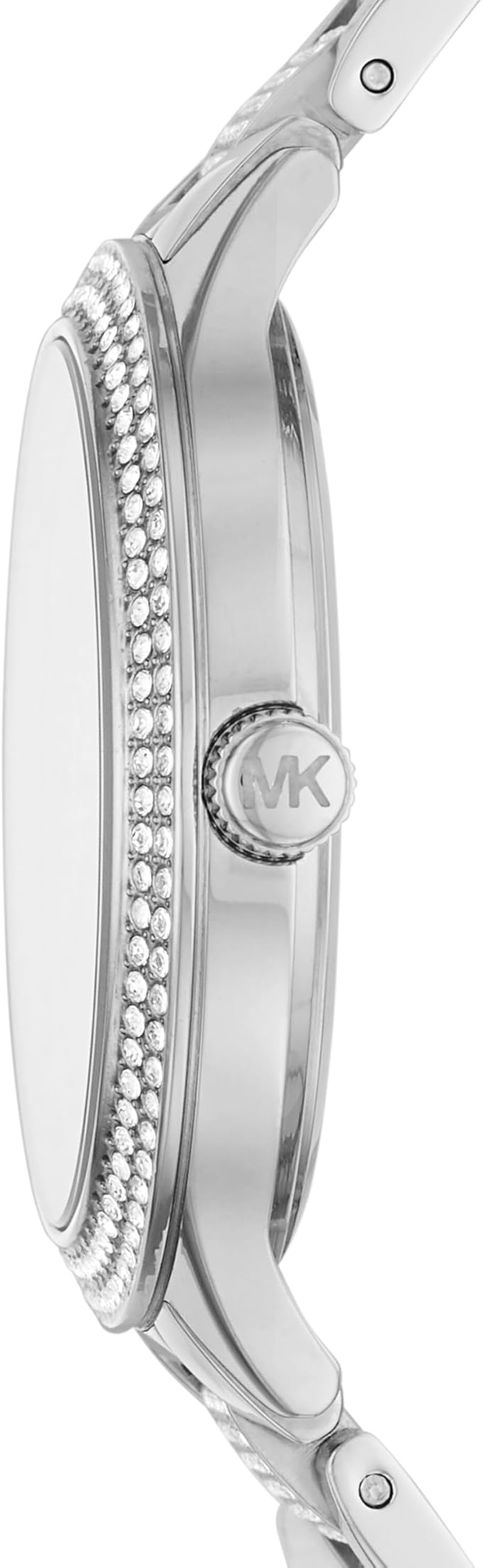 Michael Kors Slim Runway Pavé Silver-Tone Women's Watch - MK3822