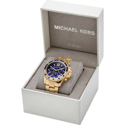 Michael Kors MK6971 Everest watch with blue dial in official packaging