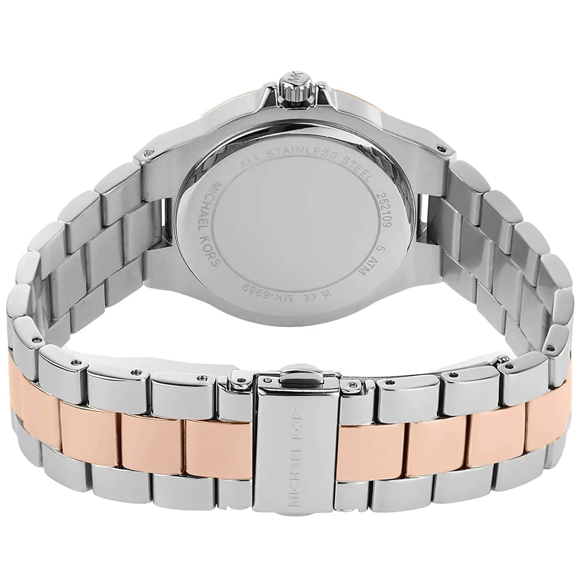 Michael Kors Lennox Two Tone Ladies Watch - MK6989