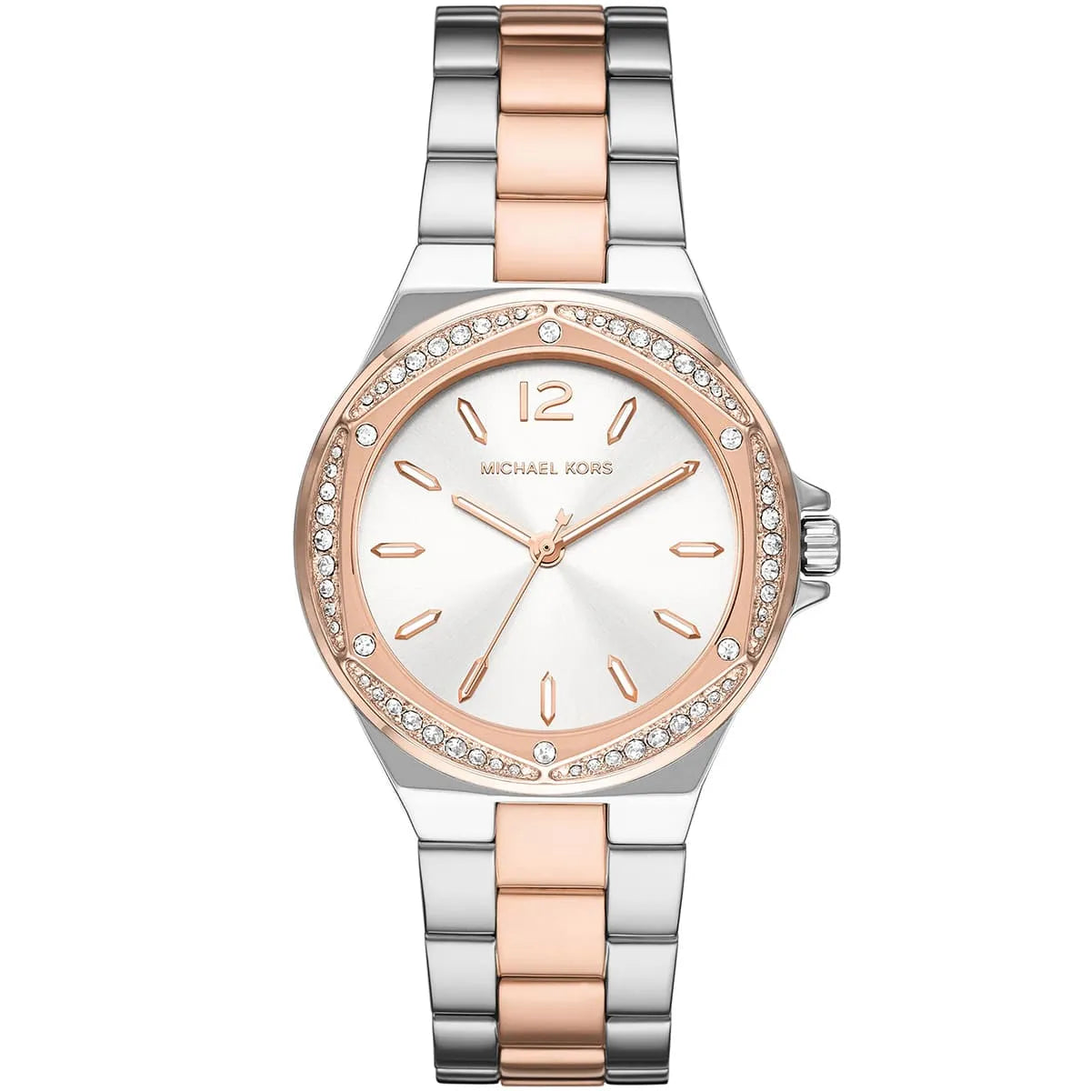 Michael Kors Lennox Two Tone Ladies Watch - MK6989
