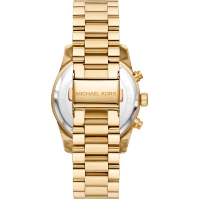Michael Kors Lexington Pave Chronograph Quartz Brown Dial Ladies Watch MK7276