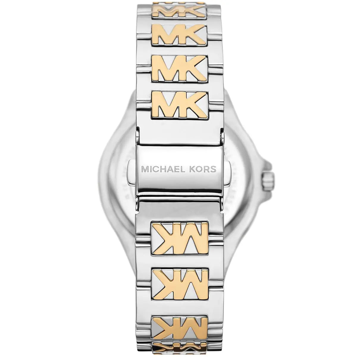 Michael Kors Lennox Pavé Two-Tone Logo Ladies Watch - MK7338