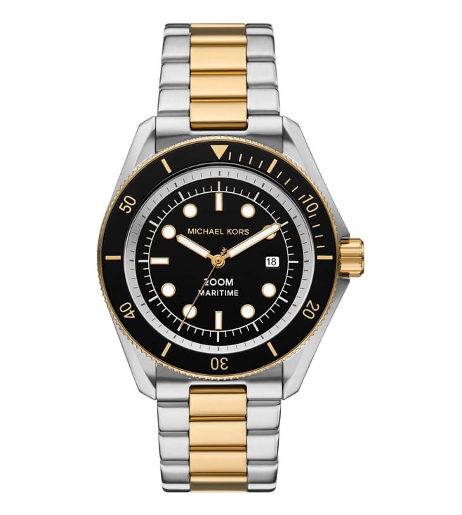 Michael Kors Oversized Maritime Two tone Men's Watch - MK9180
