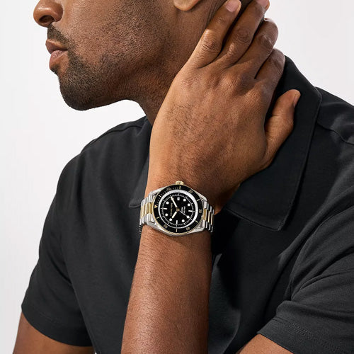 Michael Kors Oversized Maritime Two tone Men's Watch - MK9180