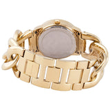 Michael Kors Nini Crystal Gold Dial Chain Link Ladies Watch MK3235 - BigDaddy Watches #3