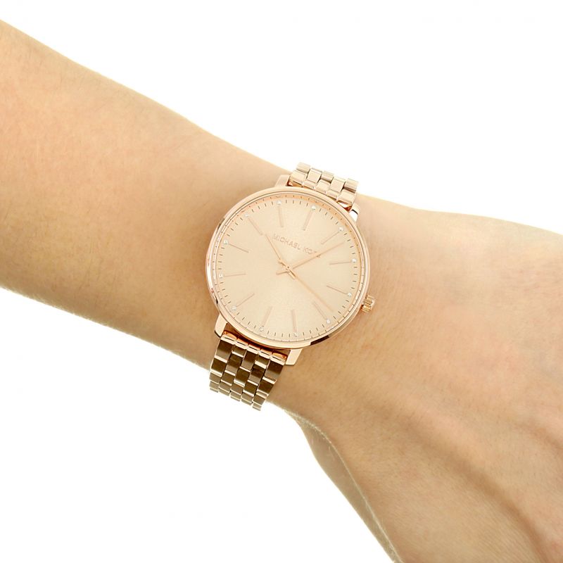 Michael Kors Pyper Rose Gold Unisex Watch MK3897