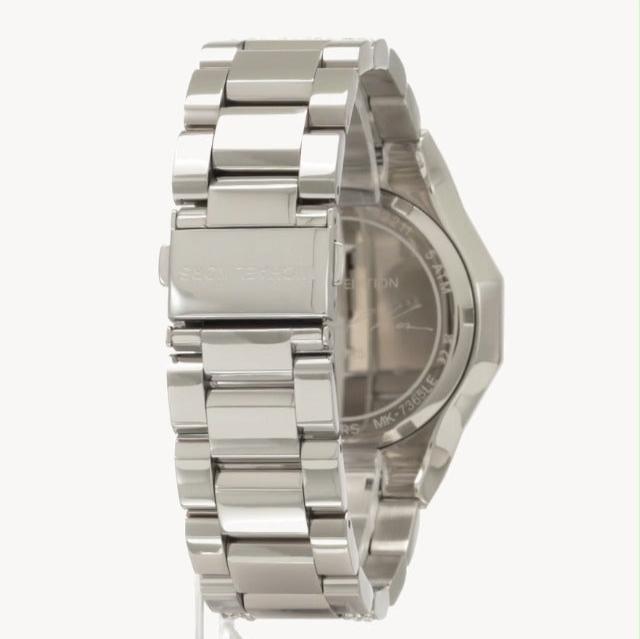 Michael Kors Raquel Three-Hand Crystals Silver-Tone Women's Watch - MK7365LE