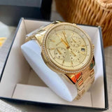 Michael Kors Ritz Chronograph Gold Tone Women's Watch MK6597