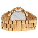 Michael Kors Rose Gold-tone Baguette Bezel Chronograph Ladies Watch MK5412 - BigDaddy Watches #3