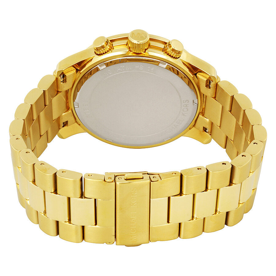 Michael Kors Runway Chronograph Champagne Dial Men's Watch MK8077