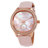 Michael Kors Sage Pave Mother of Pearl Dial Ladies Watch MK4820 - Big Daddy Watches
