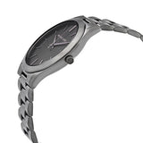 Michael Kors Slim Runway Three-Hand Gunmetal Stainless Steel Watch - MKO1044 mk01044 - Image 1