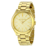 Michael Kors Slim Runway Champagne Dial Ladies Watch MK3335