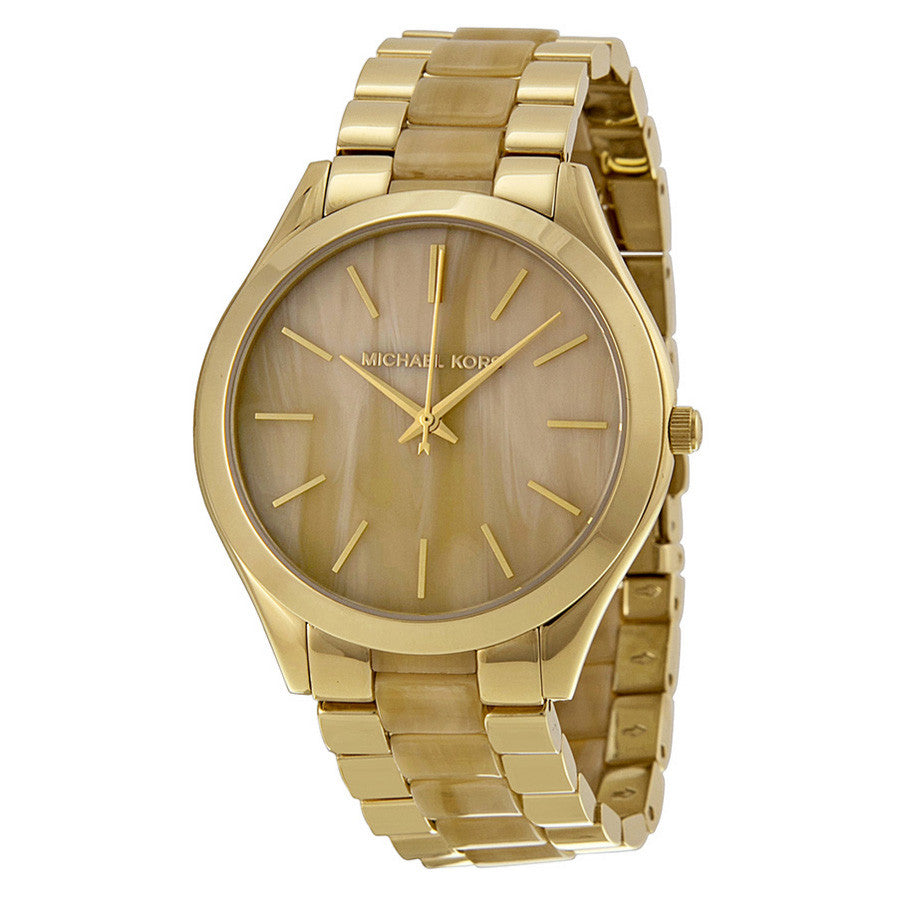 Michael Kors Slim Runway Gold-Tone Women's Watch - MK4285