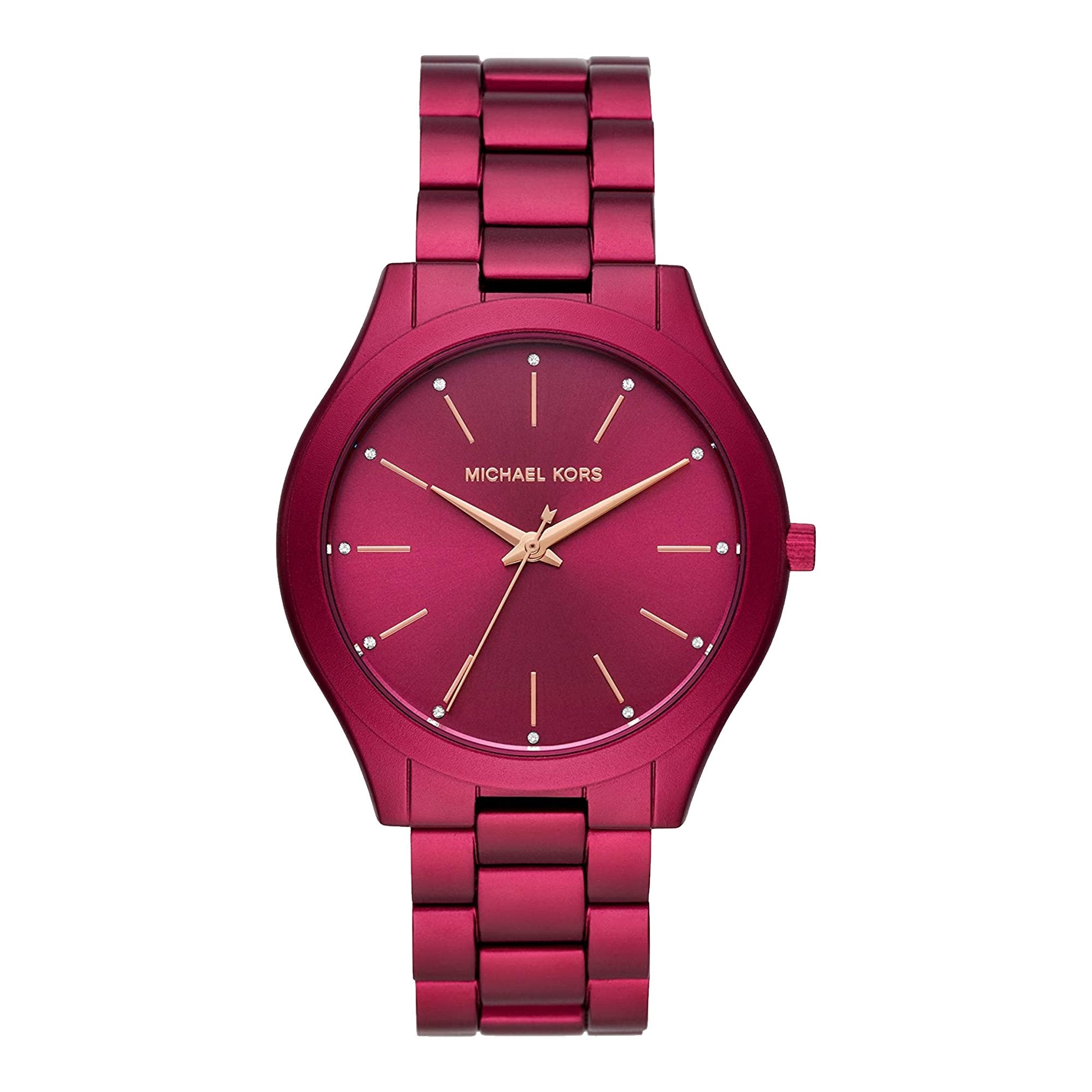 Michael Kors Slim Runway Pink Women's Watch MK4505 - The Watches Men & CO