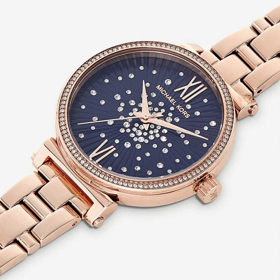 Michael Kors Sofie Quartz Crystal Ladies Watch MK3971 - Watch