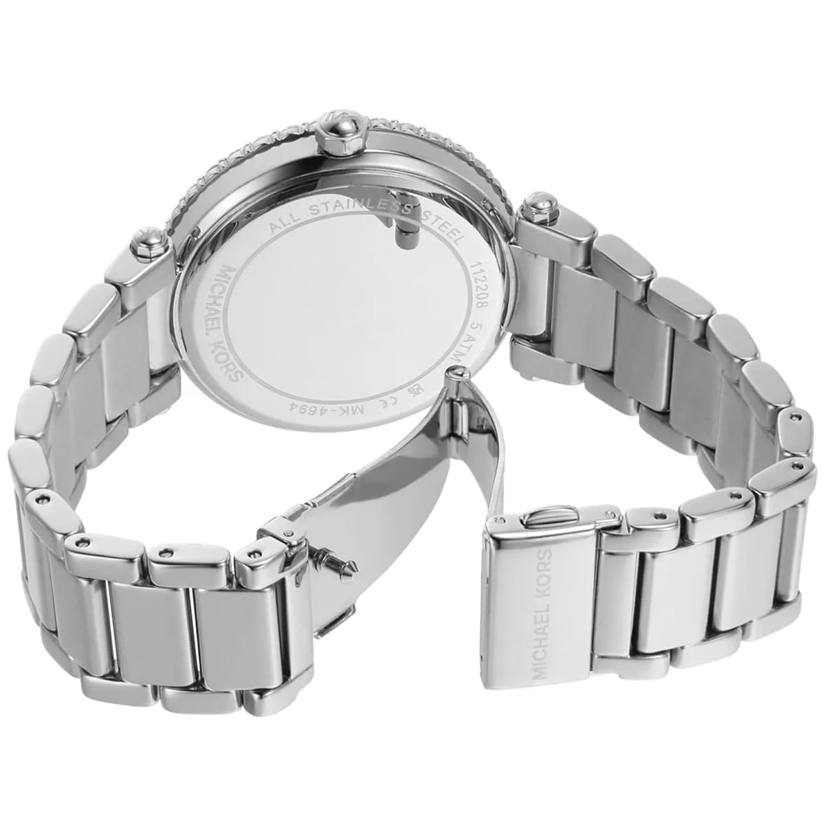Michael Kors Parker Lux Silver-Tone Women's Watch - MK4694
