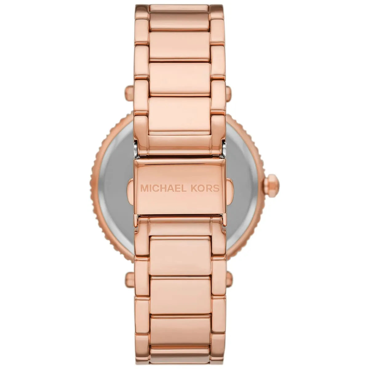 Michael Kors Parker Three-Hand White MOP Dial Rose Gold Women's Watch - MK4695