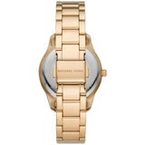 Michael Kors Layton Quartz Black Dial Gold Steel Strap Watch For Women - MK6892 mk6892 - Image 3