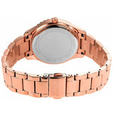 Michael Kors Layton Three Hand Red Dial Rose Gold Steel Strap Watch For Women - MK6893 mk6893 - Image 4