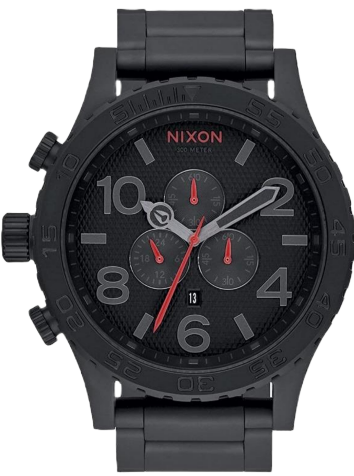 Nixon 51-30 Chrono Black Red Menβs Watch A083-2298 - Watch