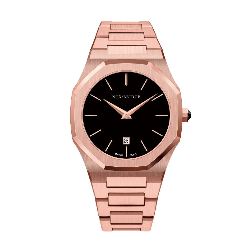 Noxbridge Rose Gold Watch - ECC40RG (Scratched Glass)