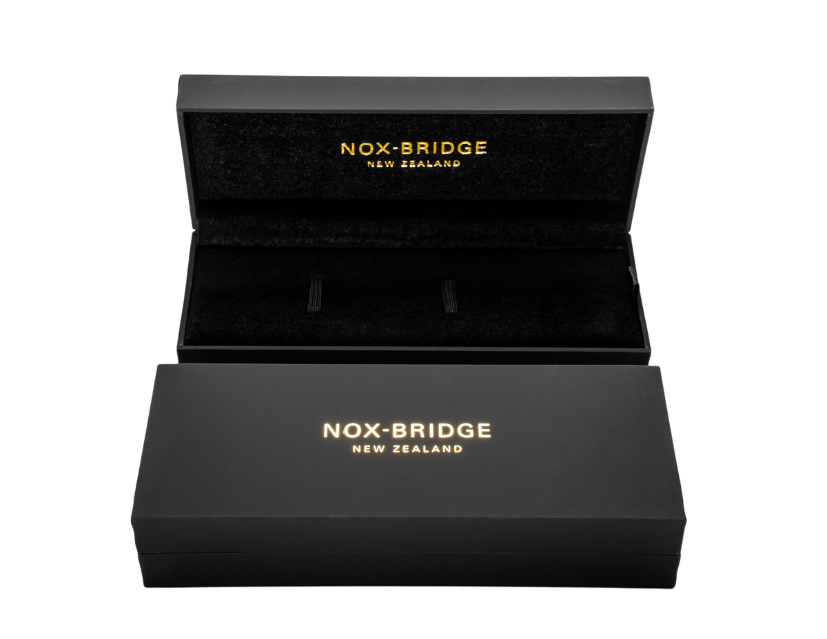Noxbridge AG41 presentation box and packaging with New Zealand branding