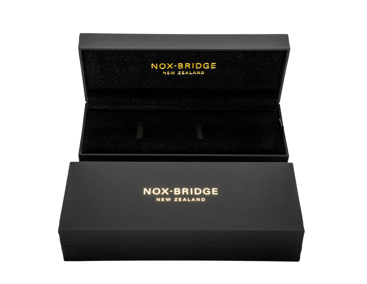 Noxbridge Revo Ocean ECC4S watch box packaging with gold branding