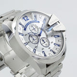 Diesel Mega Chief Chrono Silver Watch DZ4477