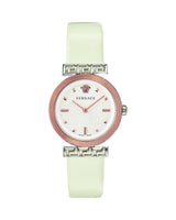 Versace Meander White Leather Strap Women's Watch VELW00120 - Big Daddy Watches